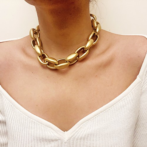 Women's Chain Necklace Chains Fashion Alloy Gold 30-45 cm Necklace Jewelry 1pc For
Women's Chain Necklace Chains Fashion Alloy Gold 30-45 cm Necklace Jewelry 1pc For