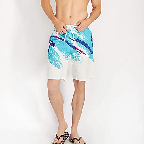 Men's Casual Athleisure Daily Holiday Shorts Pants Lines / Waves 3D Print Short Drawstring Pocket Elastic Drawstring Design White
Men's Casual Athleisure Daily Holiday Shorts Pants Lines / Waves 3D Print Short Drawstring Pocket Elastic Drawstring Design White