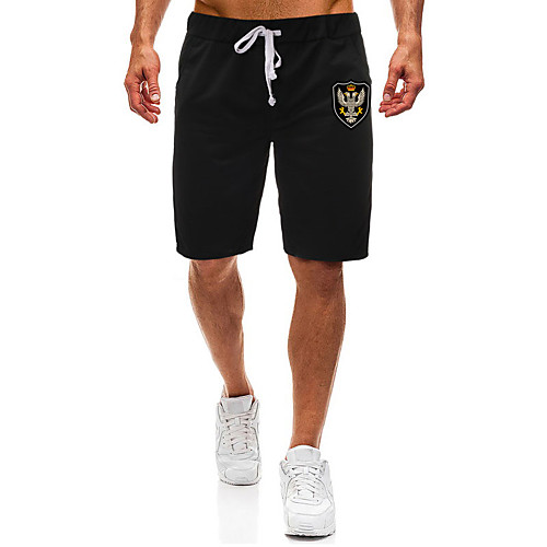 Casual / Sporty Athleisure Men's Shorts Daily Gym Pants Short Graphic Pocket Elastic Drawstring Design Print Black Light Grey
Casual / Sporty Athleisure Men's Shorts Daily Gym Pants Short Graphic Pocket Elastic Drawstring Design Print Black Light Grey