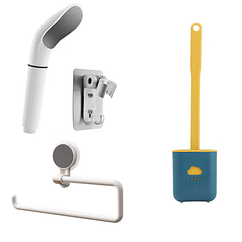 1 PCS Multi-functional sShelf 1 PCS Hang Wall No Dead Angle Silicone Clean Toilet Brush 1 set of ABS Resin Mixed Material Shower
1 PCS Multi-functional sShelf 1 PCS Hang Wall No Dead Angle Silicone Clean Toilet Brush 1 set of ABS Resin Mixed Material Shower