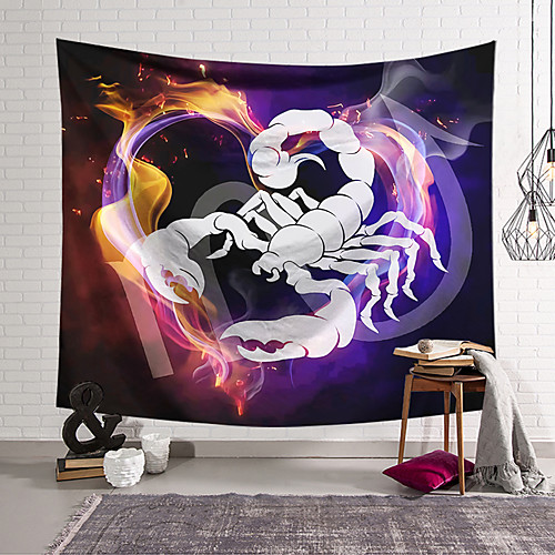 Wall Tapestry Art Decor Blanket Curtain Hanging Home Bedroom Living Room Colourful Polyester Scorpion
Wall Tapestry Art Decor Blanket Curtain Hanging Home Bedroom Living Room Colourful Polyester Scorpion