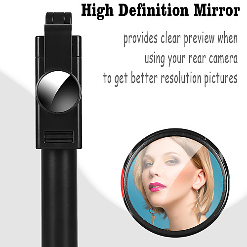 K10 Bluetooth Selfie Stick Extendable Tiktok Youtube Selfie Stick with Mirror Wireless Control Selfie Stick For Samsung iPhone Xiaomi Huawei Smart Devices
K10 Bluetooth Selfie Stick Extendable Tiktok Youtube Selfie Stick with Mirror Wireless Control Selfie Stick For Samsung iPhone Xiaomi Huawei Smart Devices