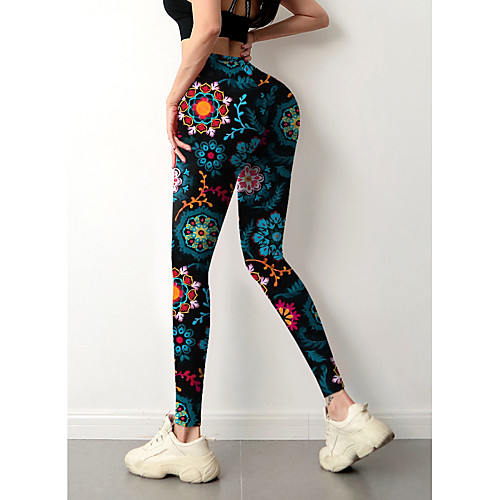 Women's Colorful Fashion Comfort Skinny Leisure Sports Weekend Leggings Pants Color Block Geometric Graphic Prints Ankle-Length Sporty Elastic Waist Print Black
Women's Colorful Fashion Comfort Skinny Leisure Sports Weekend Leggings Pants Color Block Geometric Graphic Prints Ankle-Length Sporty Elastic Waist Print Black