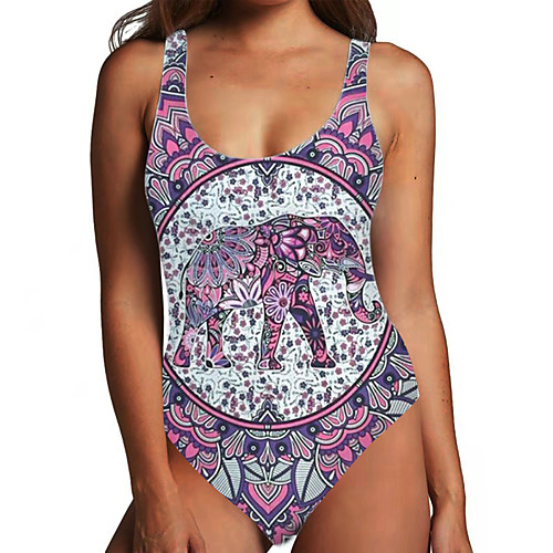 Women's One Piece Monokini Swimsuit Tummy Control Print Floral Tribal Blue Swimwear Bodysuit Strap Bathing Suits New Ethnic Fashion / Animal / Padless
Women's One Piece Monokini Swimsuit Tummy Control Print Floral Tribal Blue Swimwear Bodysuit Strap Bathing Suits New Ethnic Fashion / Animal / Padless