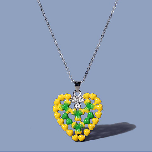 Women's Clear AAA Cubic Zirconia Necklace Color Block Flower Bohemian Rustic Boho Brass Silver 50 cm Necklace Jewelry 1pc For Gift Beach Festival
Women's Clear AAA Cubic Zirconia Necklace Color Block Flower Bohemian Rustic Boho Brass Silver 50 cm Necklace Jewelry 1pc For Gift Beach Festival