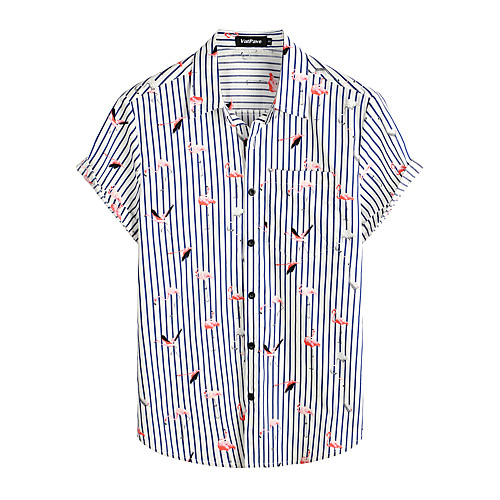 Men's Shirt Floral Short Sleeve Daily Tops 100% Cotton Basic Boho Classic Collar Navy Blue / Beach
Men's Shirt Floral Short Sleeve Daily Tops 100% Cotton Basic Boho Classic Collar Navy Blue / Beach
