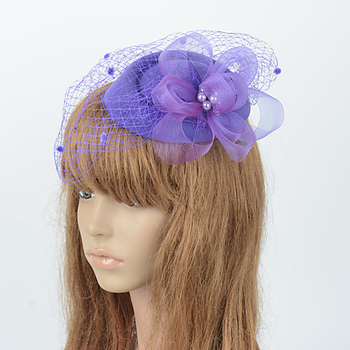 Elegant Retro Tulle Fascinators with Floral / Hollow-out 1 Piece Special Occasion / Party / Evening Headpiece
Elegant Retro Tulle Fascinators with Floral / Hollow-out 1 Piece Special Occasion / Party / Evening Headpiece