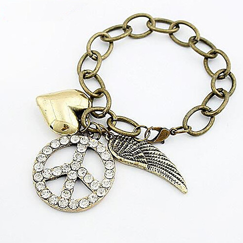 Women's Vintage Bracelet Pendant Bracelet 3D Fashion Vintage Theme Vintage Rhinestone Bracelet Jewelry Bronze For Christmas Halloween Party Evening Gift Festival
Women's Vintage Bracelet Pendant Bracelet 3D Fashion Vintage Theme Vintage Rhinestone Bracelet Jewelry Bronze For Christmas Halloween Party Evening Gift Festival