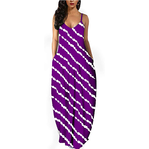 Women's Strap Dress Maxi long Dress Blue Purple Fuchsia Green Orange Red Sleeveless Striped Tie Dye Print Summer Round Neck cold shoulder Casual Holiday Loose 3D Print S M L XL XXL
Women's Strap Dress Maxi long Dress Blue Purple Fuchsia Green Orange Red Sleeveless Striped Tie Dye Print Summer Round Neck cold shoulder Casual Holiday Loose 3D Print S M L XL XXL