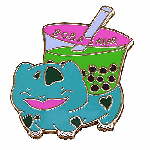 cawsen cute cartoon brooch matcha milk tea boba saur enamel pins for women men boy and girls (brooch)
cawsen cute cartoon brooch matcha milk tea boba saur enamel pins for women men boy and girls (brooch)