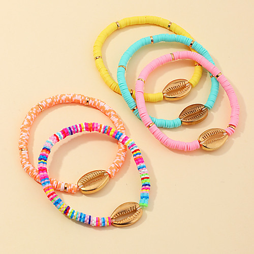 Women's Bead Bracelet Bracelet Beads Heart Stylish Sweet Boho Alloy Bracelet Jewelry Rainbow For Date Beach
Women's Bead Bracelet Bracelet Beads Heart Stylish Sweet Boho Alloy Bracelet Jewelry Rainbow For Date Beach