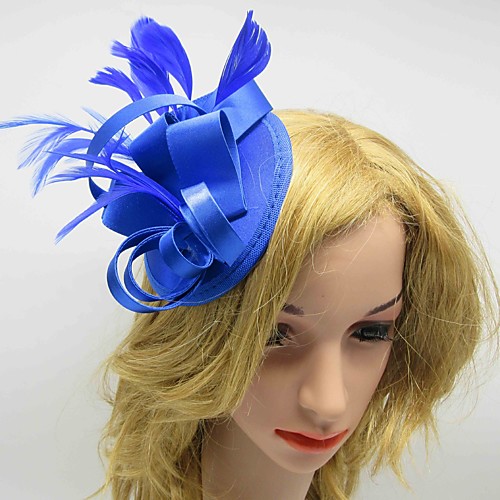 Elegant Romantic Feather / Fabric Fascinators with Feather 1 Piece Special Occasion / Party / Evening Headpiece
Elegant Romantic Feather / Fabric Fascinators with Feather 1 Piece Special Occasion / Party / Evening Headpiece