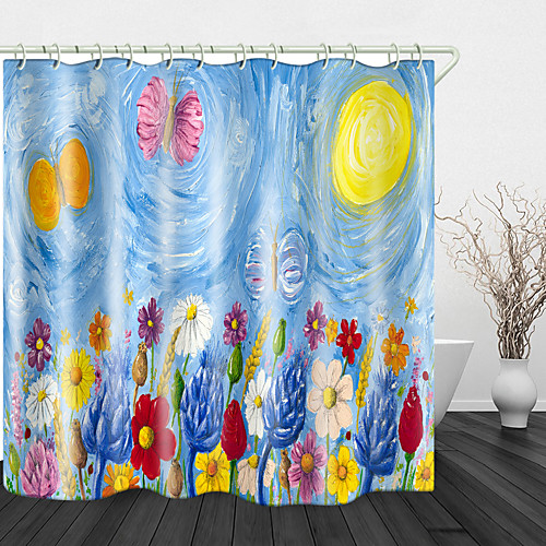 Children's oil Painting Print Waterproof Fabric Shower Curtain for Bathroom Home Decor Covered Bathtub Curtains Liner Includes with Hooks 72 Inch
Children's oil Painting Print Waterproof Fabric Shower Curtain for Bathroom Home Decor Covered Bathtub Curtains Liner Includes with Hooks 72 Inch