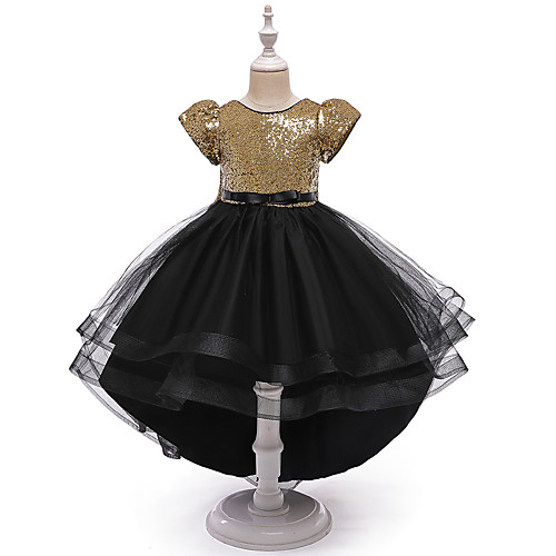 Princess Asymmetrical Flower Girl Dresses Party Tulle Short Sleeve Jewel Neck with Bow(s)
Princess Asymmetrical Flower Girl Dresses Party Tulle Short Sleeve Jewel Neck with Bow(s)