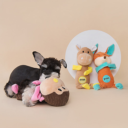 Chew Toy Interactive Toy Stuffed Animal Toy Sqeauking Toy Dog Cat Pet Exercise Releasing Pressure Chewing Teething Plush Gift Pet Toy Pet Play
Chew Toy Interactive Toy Stuffed Animal Toy Sqeauking Toy Dog Cat Pet Exercise Releasing Pressure Chewing Teething Plush Gift Pet Toy Pet Play