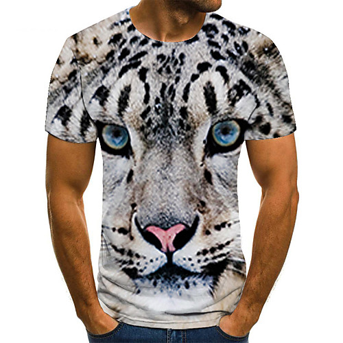 Men's T shirt 3D Print Animal 3D Print Print Short Sleeve Casual Tops Casual Fashion Light Yellow
Men's T shirt 3D Print Animal 3D Print Print Short Sleeve Casual Tops Casual Fashion Light Yellow