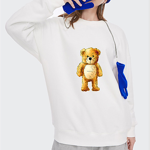 Women's Hoodie Sweatshirt Panda Bear Print Daily Other Prints Basic Hoodies Sweatshirts Loose Blue Blushing Pink White
Women's Hoodie Sweatshirt Panda Bear Print Daily Other Prints Basic Hoodies Sweatshirts Loose Blue Blushing Pink White