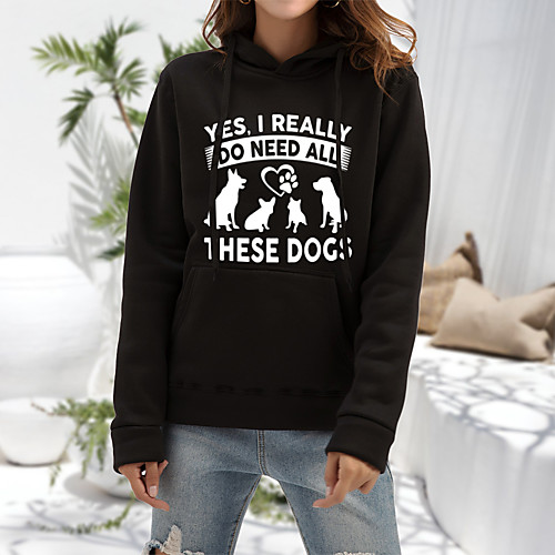 Women's Hoodie Pullover Cat Dog Graphic Print Daily Other Prints Streetwear Hoodies Sweatshirts Yellow Blushing Pink Gray / Fleece Lining
Women's Hoodie Pullover Cat Dog Graphic Print Daily Other Prints Streetwear Hoodies Sweatshirts Yellow Blushing Pink Gray / Fleece Lining