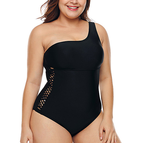 Women's One Piece Swimsuit Cut Out Black Plus Size Swimwear Padded Strapless Bathing Suits / Padded Bras
Women's One Piece Swimsuit Cut Out Black Plus Size Swimwear Padded Strapless Bathing Suits / Padded Bras