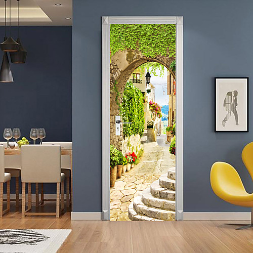 3D 2pcs Self-adhesive Creative Door Stickers Living Room Bedroom Diy Decorative Home Waterproof Wall Stickers 77x200cm
3D 2pcs Self-adhesive Creative Door Stickers Living Room Bedroom Diy Decorative Home Waterproof Wall Stickers 77x200cm