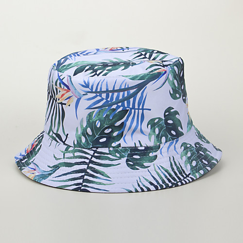 Men's Women's Fisherman Hat Hiking Cap 1 PCS Winter Outdoor Sunscreen Floral / Botanical Leaf Printing Cotton Sky BlueWhite White Blue for Fishing Beach Camping / Hiking / Caving
Men's Women's Fisherman Hat Hiking Cap 1 PCS Winter Outdoor Sunscreen Floral / Botanical Leaf Printing Cotton Sky BlueWhite White Blue for Fishing Beach Camping / Hiking / Caving