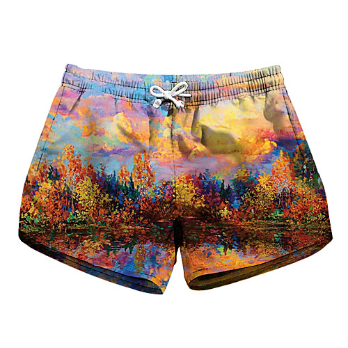 Women's Stylish Novelty Comfort Leisure Sports Weekend Shorts Pants Color Block Leaf Leaves Print Short Sporty Elastic Waist Print Yellow
Women's Stylish Novelty Comfort Leisure Sports Weekend Shorts Pants Color Block Leaf Leaves Print Short Sporty Elastic Waist Print Yellow