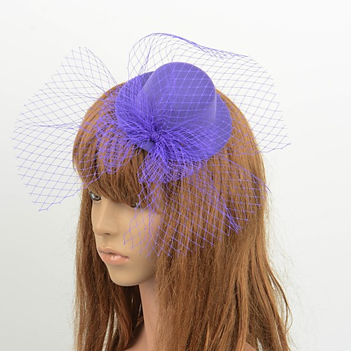 Elegant Retro Tulle Fascinators with Bowknot / Solid 1 Piece Special Occasion / Party / Evening Headpiece
Elegant Retro Tulle Fascinators with Bowknot / Solid 1 Piece Special Occasion / Party / Evening Headpiece