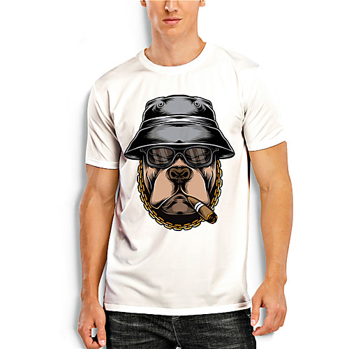 Men's T shirt Shirt 3D Print Cartoon Graphic Prints Print Short Sleeve Daily Tops Casual Designer Big and Tall Round Neck White / Summer
Men's T shirt Shirt 3D Print Cartoon Graphic Prints Print Short Sleeve Daily Tops Casual Designer Big and Tall Round Neck White / Summer