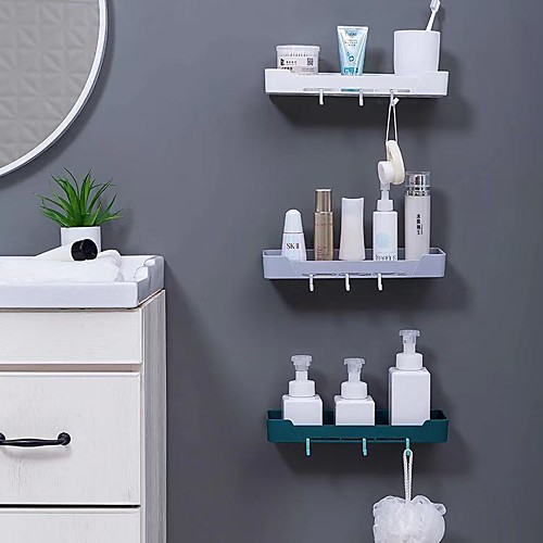 Tools / Hooks Washable / Self-adhesive / Storage Modern Contemporary Mixed Material 3pcs - tools Bath Organization
Tools / Hooks Washable / Self-adhesive / Storage Modern Contemporary Mixed Material 3pcs - tools Bath Organization