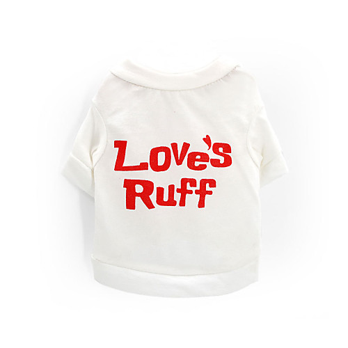Cat Dog Shirt / T-Shirt Letter & Number Dog Clothes Puppy Clothes Dog Outfits Breathable White Costume for Girl and Boy Dog Cotton XS S M L
Cat Dog Shirt / T-Shirt Letter & Number Dog Clothes Puppy Clothes Dog Outfits Breathable White Costume for Girl and Boy Dog Cotton XS S M L
