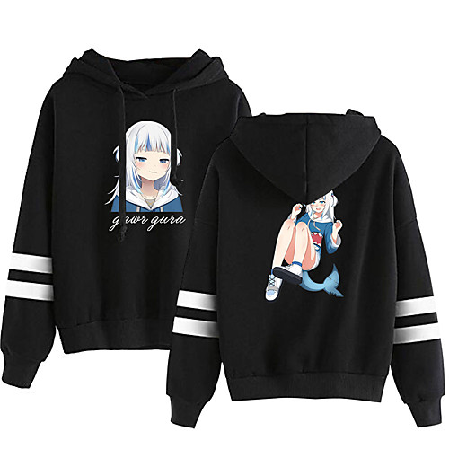 Inspired by Gawr gura Natsu Dragneel Cosplay Costume Hoodie Polyester / Cotton Blend Graphic Printing Harajuku Graphic Hoodie For Women's / Men's
Inspired by Gawr gura Natsu Dragneel Cosplay Costume Hoodie Polyester / Cotton Blend Graphic Printing Harajuku Graphic Hoodie For Women's / Men's