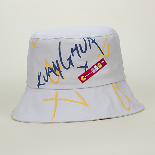 Adults' Bucket Hat Fishing Hat Packable Breathable UV Protection Spring, Fall, Winter, Summer Cotton Hat for Athleisure Fishing Camping & Hiking / Cartoon
Adults' Bucket Hat Fishing Hat Packable Breathable UV Protection Spring, Fall, Winter, Summer Cotton Hat for Athleisure Fishing Camping & Hiking / Cartoon