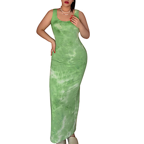 Women's Sheath Dress Maxi long Dress Purple Yellow Blushing Pink Green Sleeveless Color Block Tie Dye Summer Boat Neck Casual Holiday 2021 S M L XL XXL 3XL
Women's Sheath Dress Maxi long Dress Purple Yellow Blushing Pink Green Sleeveless Color Block Tie Dye Summer Boat Neck Casual Holiday 2021 S M L XL XXL 3XL
