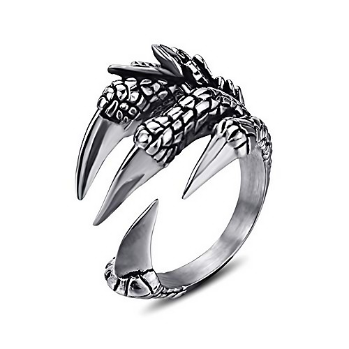 Stainless Steel Dragon Claw Wrap Band Ring Men's Cool Ring Accessories Collection (11)
Stainless Steel Dragon Claw Wrap Band Ring Men's Cool Ring Accessories Collection (11)