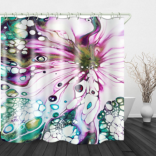 Colorful Mudslide Print Waterproof Fabric Shower Curtain for Bathroom Home Decor Covered Bathtub Curtains Liner Includes with Hooks 72 Inch
Colorful Mudslide Print Waterproof Fabric Shower Curtain for Bathroom Home Decor Covered Bathtub Curtains Liner Includes with Hooks 72 Inch