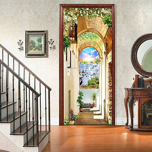 3D 2pcs Self-adhesive Creative Door Stickers Living Room Bedroom Diy Decorative Home Waterproof Wall Stickers 77x200cm
3D 2pcs Self-adhesive Creative Door Stickers Living Room Bedroom Diy Decorative Home Waterproof Wall Stickers 77x200cm