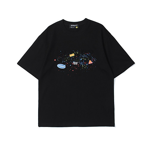 Men's Unisex T shirt Hot Stamping Graphic Prints Letter Plus Size Print Short Sleeve Casual Tops 100% Cotton Basic Casual Fashion Black Red
Men's Unisex T shirt Hot Stamping Graphic Prints Letter Plus Size Print Short Sleeve Casual Tops 100% Cotton Basic Casual Fashion Black Red