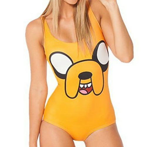 Women's One Piece Monokini Swimsuit Tummy Control Open Back Slim Animal Yellow Swimwear Bodysuit Strap Bathing Suits New Party Fashion / Lady / Print / Padless / Print
Women's One Piece Monokini Swimsuit Tummy Control Open Back Slim Animal Yellow Swimwear Bodysuit Strap Bathing Suits New Party Fashion / Lady / Print / Padless / Print
