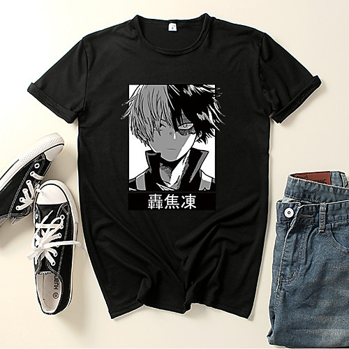 Inspired by My Hero Academia / Boku No Hero Cosplay Cosplay Costume T-shirt Polyester / Cotton Blend Graphic Prints Printing Harajuku Graphic T-shirt For Women's / Men's
Inspired by My Hero Academia / Boku No Hero Cosplay Cosplay Costume T-shirt Polyester / Cotton Blend Graphic Prints Printing Harajuku Graphic T-shirt For Women's / Men's