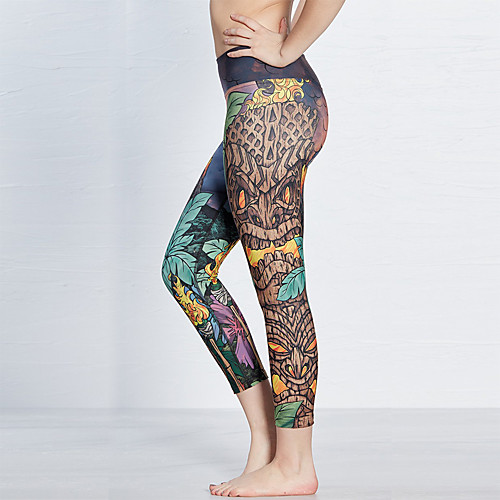 Women's Basic Chino Breathable Comfort Daily Gym Leggings Pants Plants Tropical Skull Calf-Length Patchwork Print Rainbow
Women's Basic Chino Breathable Comfort Daily Gym Leggings Pants Plants Tropical Skull Calf-Length Patchwork Print Rainbow