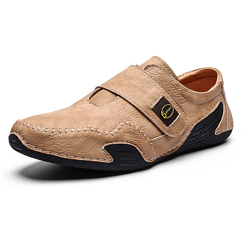 Men's Loafers & Slip-Ons Comfort Loafers Business Casual Vintage Athletic Outdoor Walking Shoes Trail Running Shoes Nappa Leather Cowhide Handmade Non-slipping Wear Proof Booties / Ankle Boots Almond
Men's Loafers & Slip-Ons Comfort Loafers Business Casual Vintage Athletic Outdoor Walking Shoes Trail Running Shoes Nappa Leather Cowhide Handmade Non-slipping Wear Proof Booties / Ankle Boots Almond