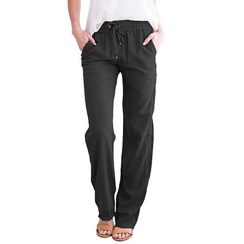 Women's Streetwear Chino Comfort Casual Daily Culotte Pants Plain Full Length Elastic Waist White Black Blue Wine Khaki
Women's Streetwear Chino Comfort Casual Daily Culotte Pants Plain Full Length Elastic Waist White Black Blue Wine Khaki