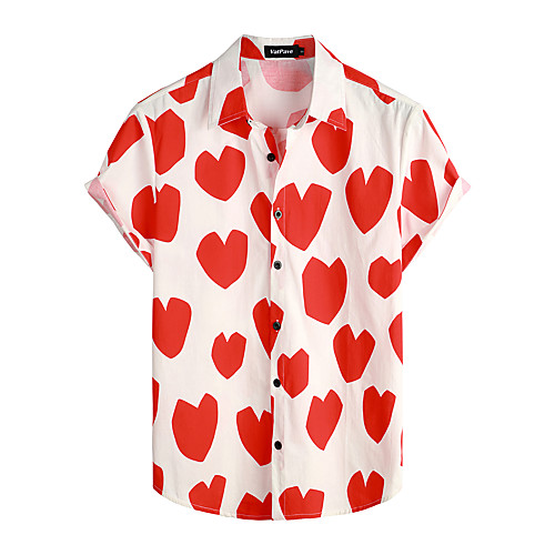 Men's Shirt Floral Short Sleeve Daily Tops 100% Cotton Basic Boho Classic Collar Red / White / Beach
Men's Shirt Floral Short Sleeve Daily Tops 100% Cotton Basic Boho Classic Collar Red / White / Beach