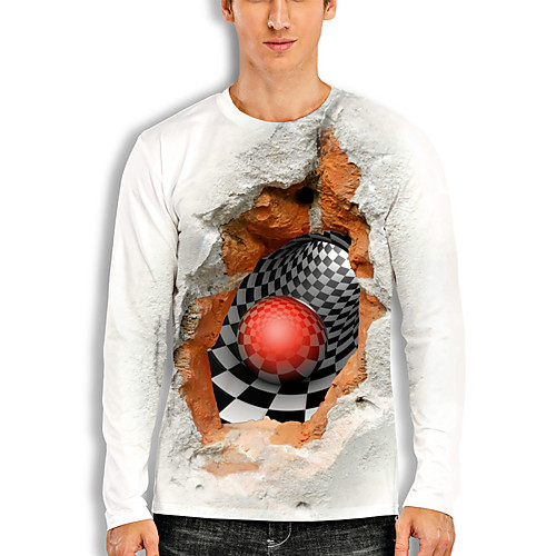 Men's T shirt 3D Print Graphic Graphic Prints 3D Print Long Sleeve Daily Tops Basic Casual Hawaiian Blue Purple Red
Men's T shirt 3D Print Graphic Graphic Prints 3D Print Long Sleeve Daily Tops Basic Casual Hawaiian Blue Purple Red