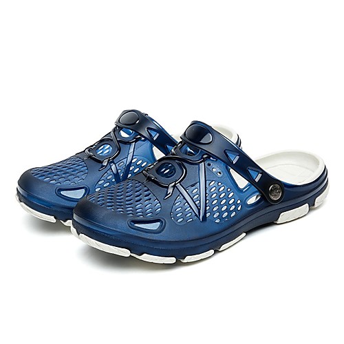 Men's Sandals Casual Beach Daily Outdoor Walking Shoes PVC Breathable Non-slipping Black Blue Green Summer
Men's Sandals Casual Beach Daily Outdoor Walking Shoes PVC Breathable Non-slipping Black Blue Green Summer