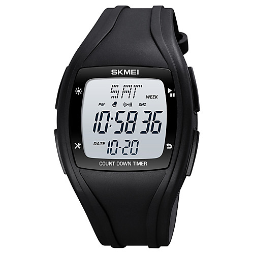 SKMEI Men's Sport Watch Digital Digital Sporty Outdoor Calendar / date / day Chronograph Alarm Clock / One Year / Silicone
SKMEI Men's Sport Watch Digital Digital Sporty Outdoor Calendar / date / day Chronograph Alarm Clock / One Year / Silicone