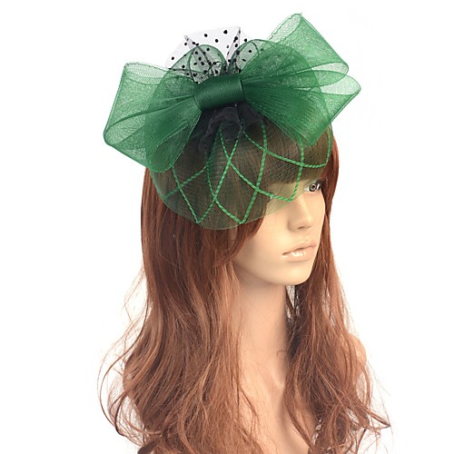 Retro Cute Tulle Fascinators with Bowknot 1 Piece Party / Evening / Horse Race Headpiece
Retro Cute Tulle Fascinators with Bowknot 1 Piece Party / Evening / Horse Race Headpiece