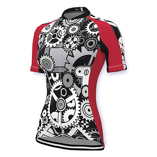 21Grams Women's Short Sleeve Cycling Jersey Summer Spandex Polyester Red Gear Bike Jersey Top Mountain Bike MTB Road Bike Cycling Quick Dry Moisture Wicking Breathable Sports Clothing Apparel
21Grams Women's Short Sleeve Cycling Jersey Summer Spandex Polyester Red Gear Bike Jersey Top Mountain Bike MTB Road Bike Cycling Quick Dry Moisture Wicking Breathable Sports Clothing Apparel