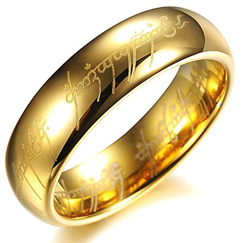shardon men's 6mm plating gold domed tungsten ring the lord of the rings with engraved mordor black speech size 6
shardon men's 6mm plating gold domed tungsten ring the lord of the rings with engraved mordor black speech size 6
