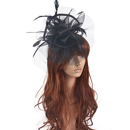 1920s Retro Tulle Fascinators with Feather 1 PC Special Occasion / Party / Evening Headpiece
1920s Retro Tulle Fascinators with Feather 1 PC Special Occasion / Party / Evening Headpiece